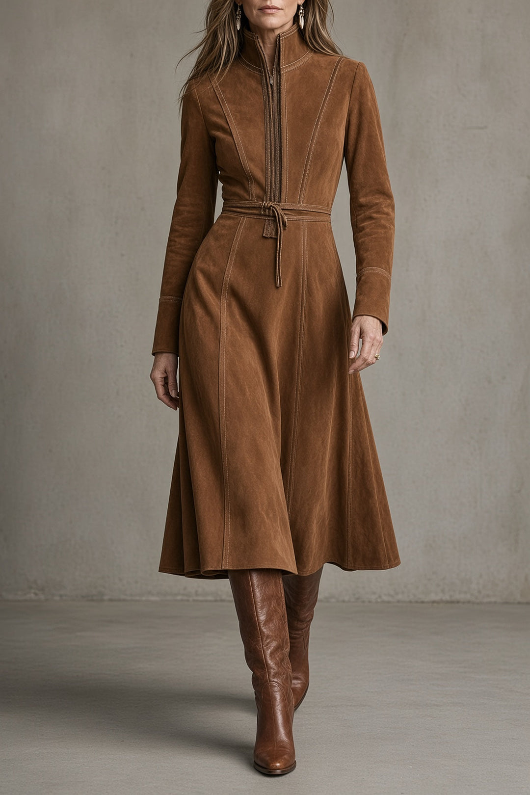 Tara | Belted Vintage Dress