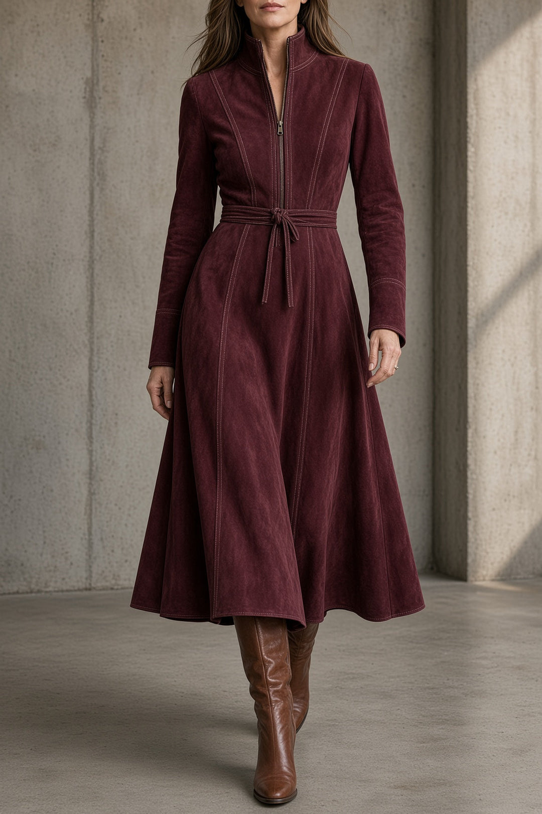 Tara | Belted Vintage Dress