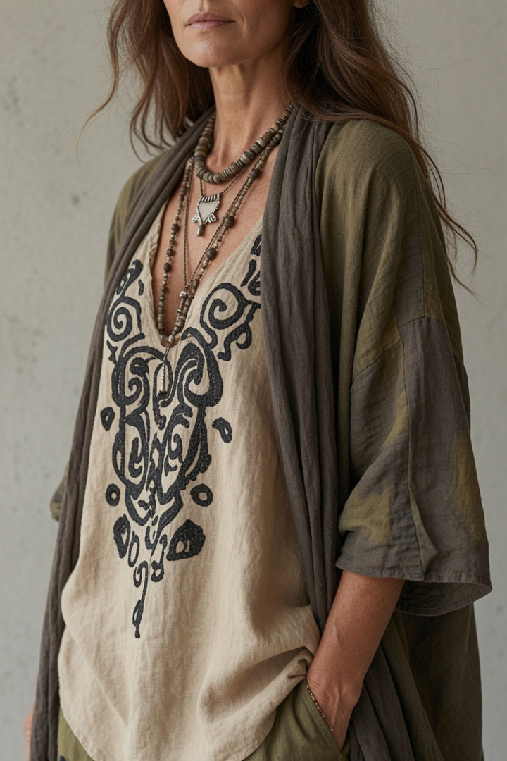 Tara | Three-Piece Cardigan Set