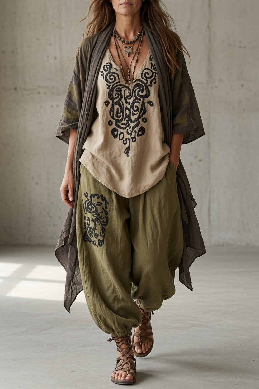 Tara | Three-Piece Cardigan Set