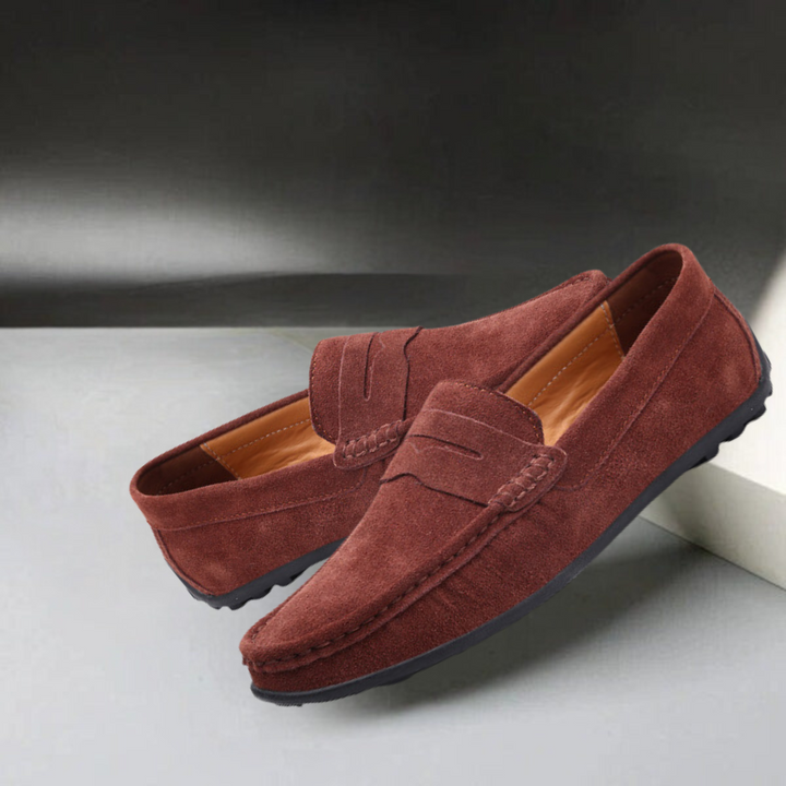 Terry | Suede Loafers with Cushioned Comfort