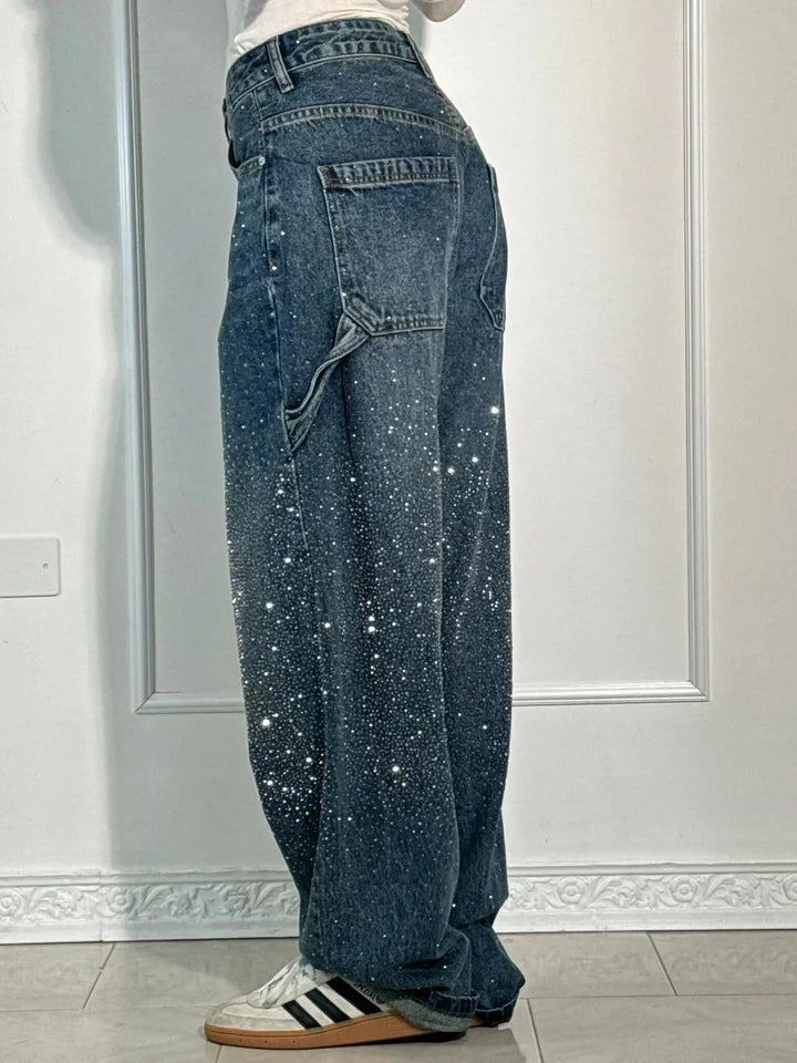 Tesse | Balloon Denim Pants for Effortless Movement