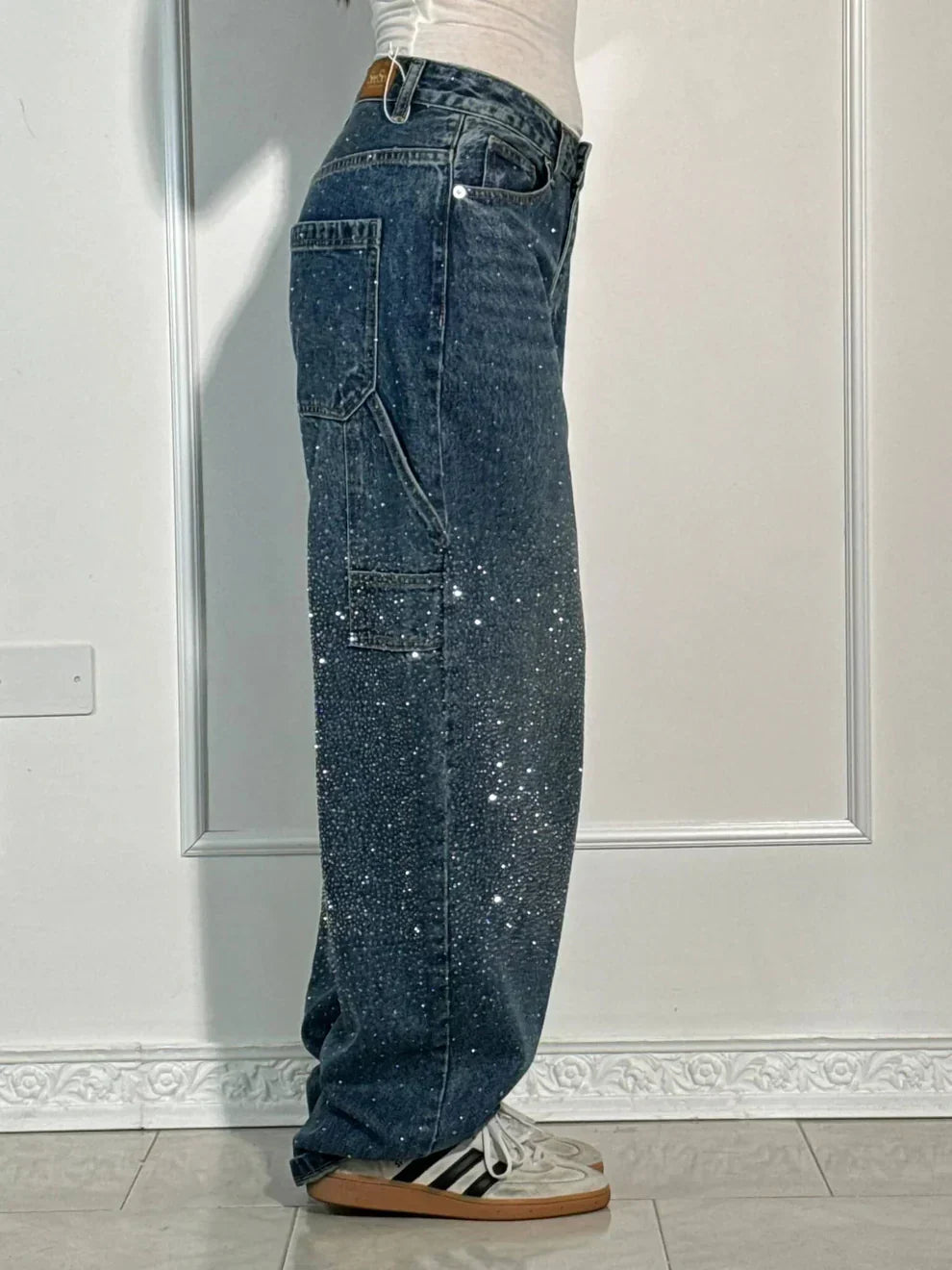 Tesse | Balloon Denim Pants for Effortless Movement