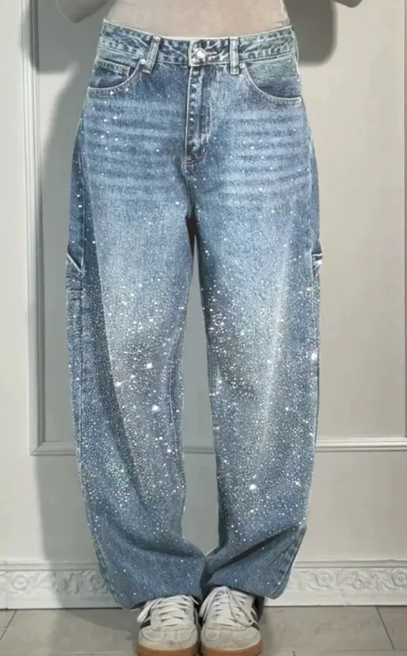 Tesse | Balloon Denim Pants for Effortless Movement