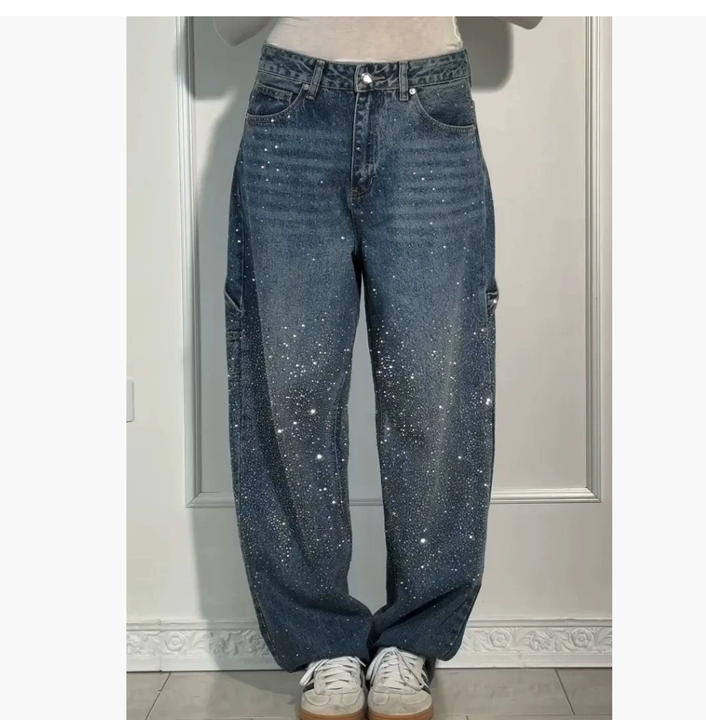 Tesse | Balloon Denim Pants for Effortless Movement