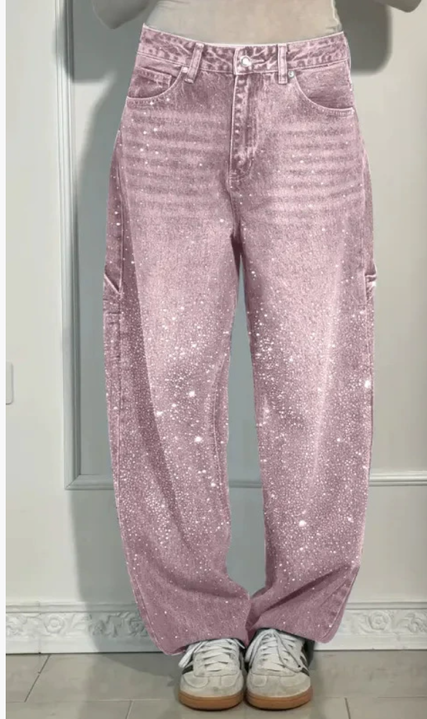 Tesse | Balloon Denim Pants for Effortless Movement