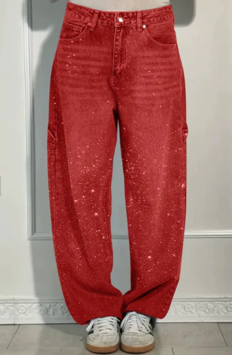 Tesse | Balloon Denim Pants for Effortless Movement