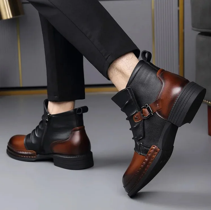 Tony | Genuine Leather Ankle Boots