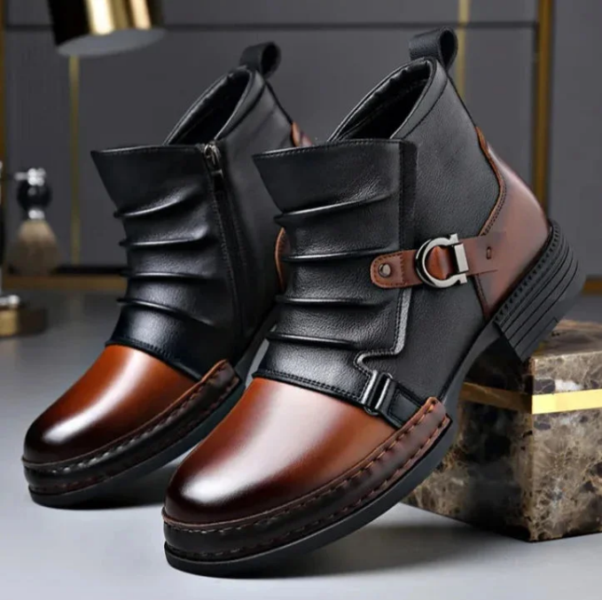 Tony | Genuine Leather Ankle Boots