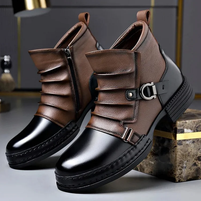 Tony | Genuine Leather Ankle Boots