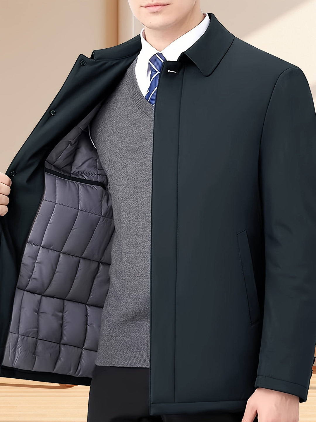Travis | Classic Revers Collar Jacket