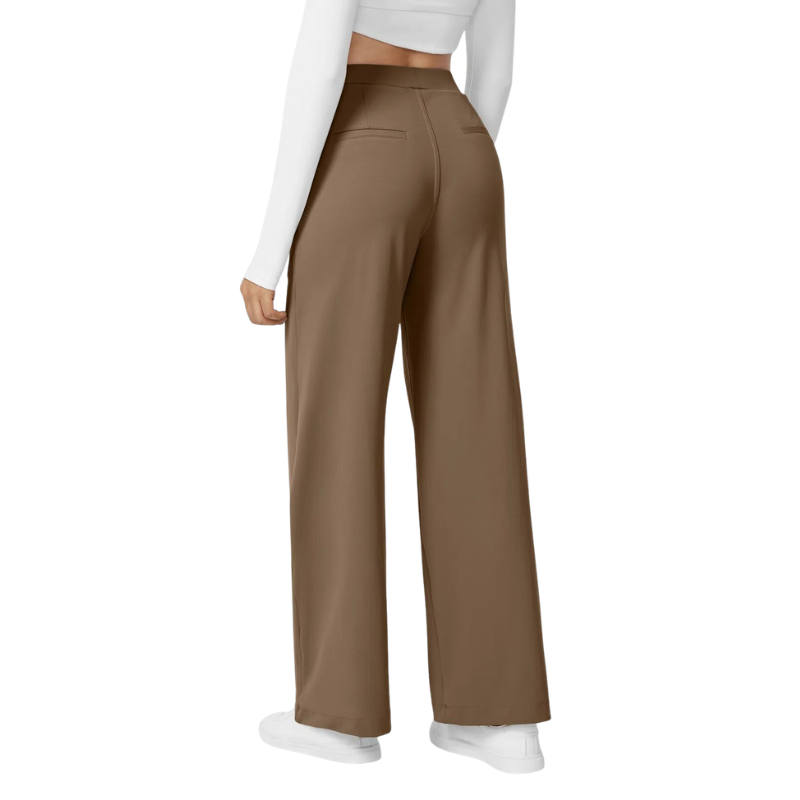 Trisha | Classic Straight Leg Smart Work Pants