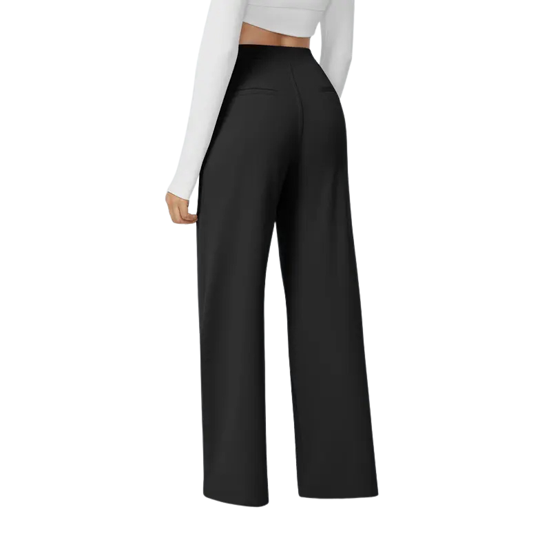 Trisha | Classic Straight Leg Smart Work Pants