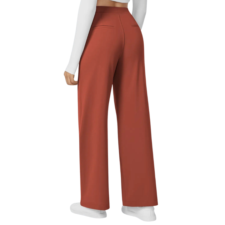 Trisha | Classic Straight Leg Smart Work Pants