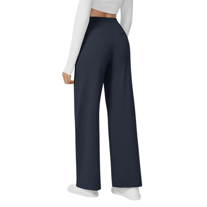 Trisha | Classic Straight Leg Smart Work Pants