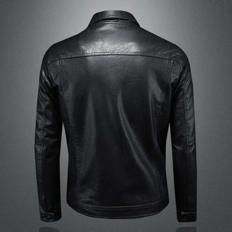 Micheal | Rider Leather Jacket with Rugged Charm