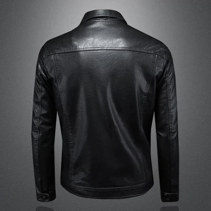 Micheal | Rider Leather Jacket with Rugged Charm