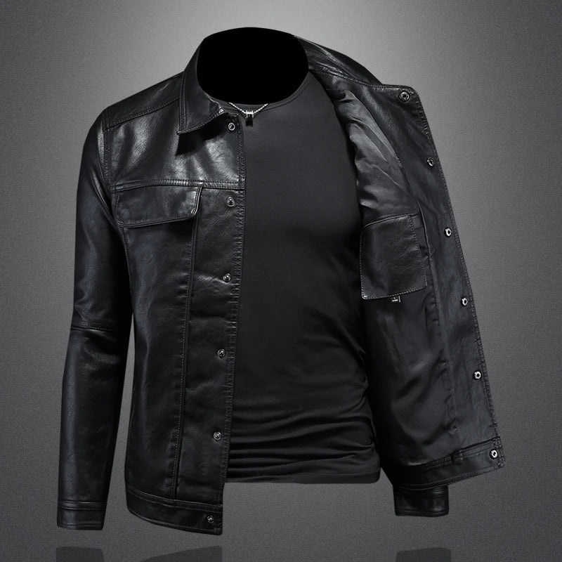 Micheal | Rider Leather Jacket with Rugged Charm