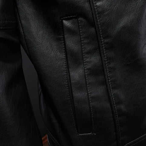 Micheal | Rider Leather Jacket with Rugged Charm