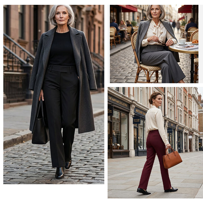 Vian | Tailored Flare Suit Pants