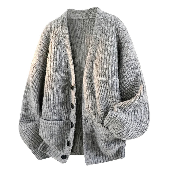 Wesley | Oversized V-Neck Cardigan
