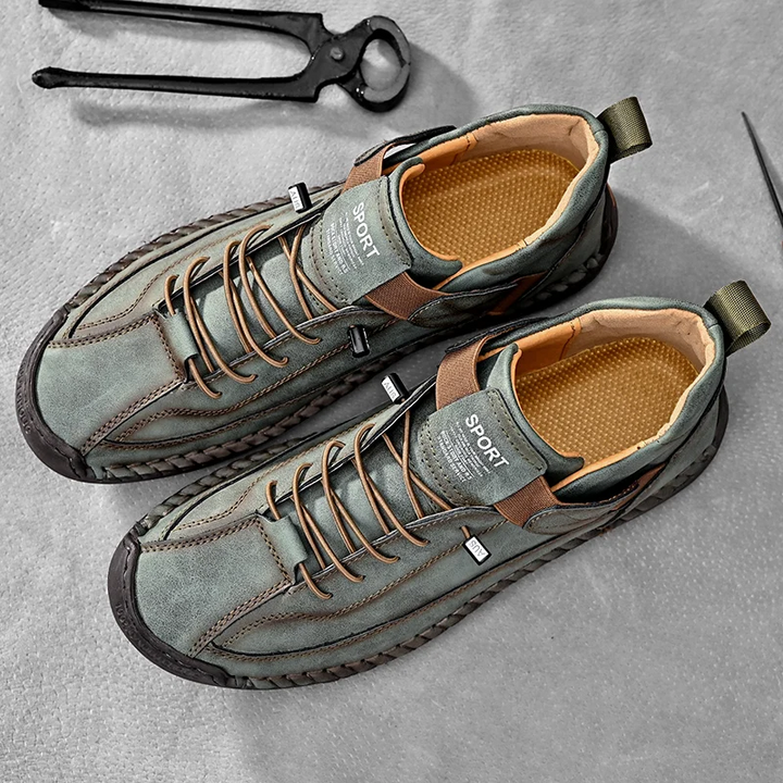 Wyatt | Hawthorne Leather Sneakers