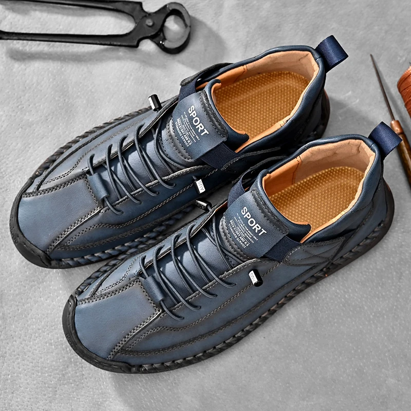 Wyatt | Hawthorne Leather Sneakers