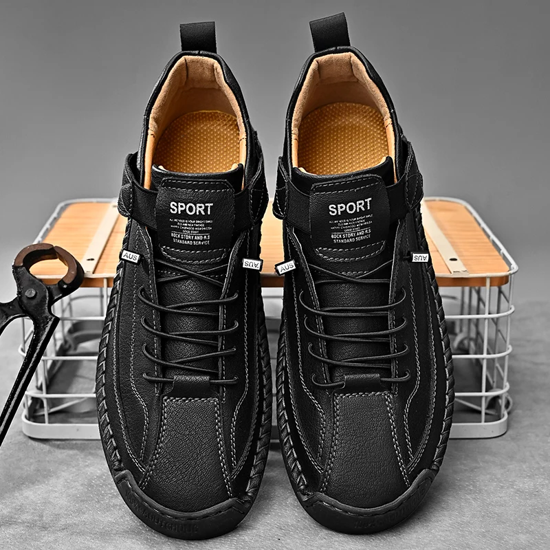 Wyatt | Hawthorne Leather Sneakers