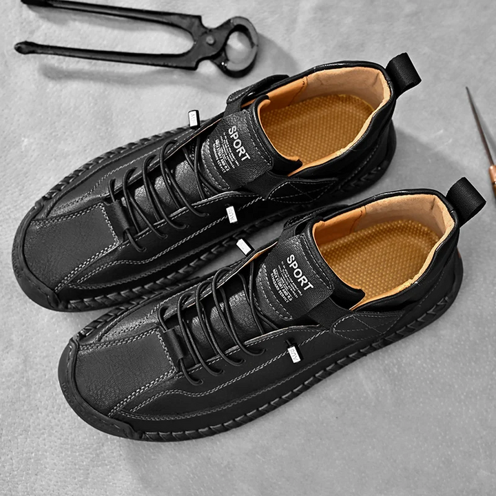 Wyatt | Hawthorne Leather Sneakers