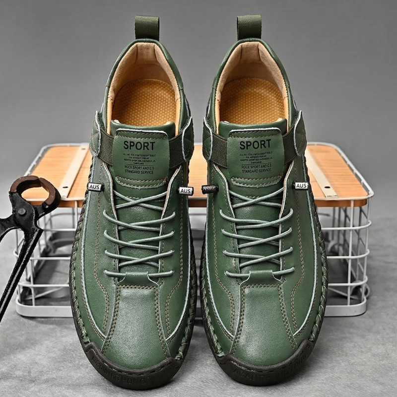 Wyatt | Hawthorne Leather Sneakers