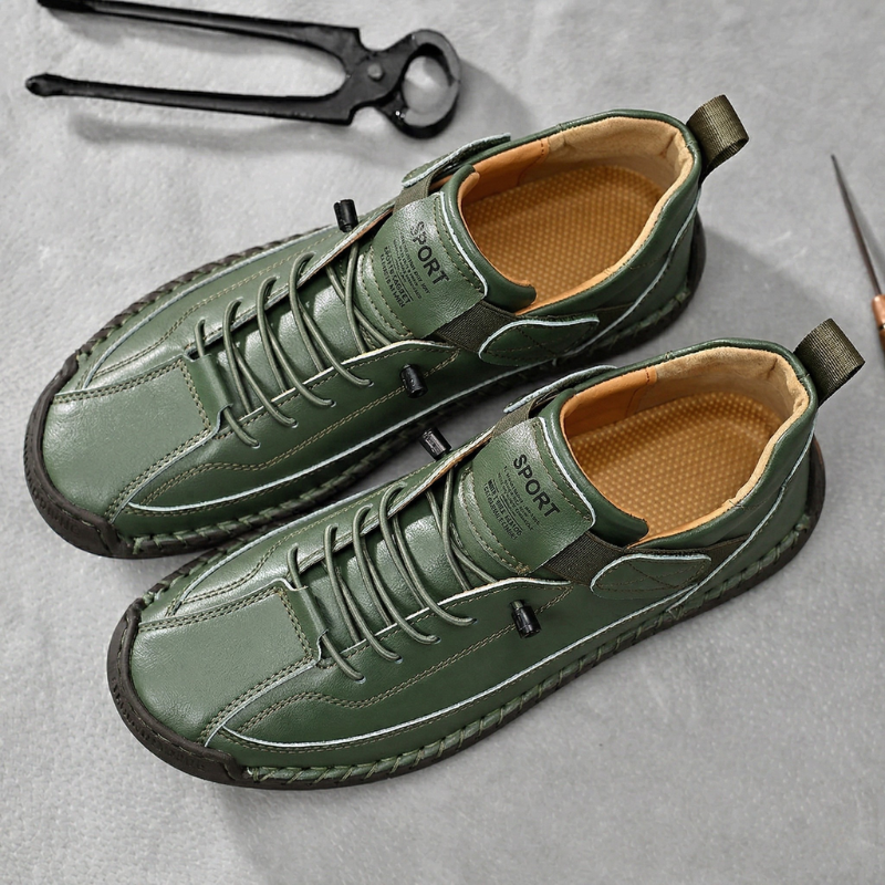Wyatt | Hawthorne Leather Sneakers