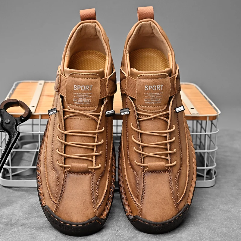Wyatt | Hawthorne Leather Sneakers